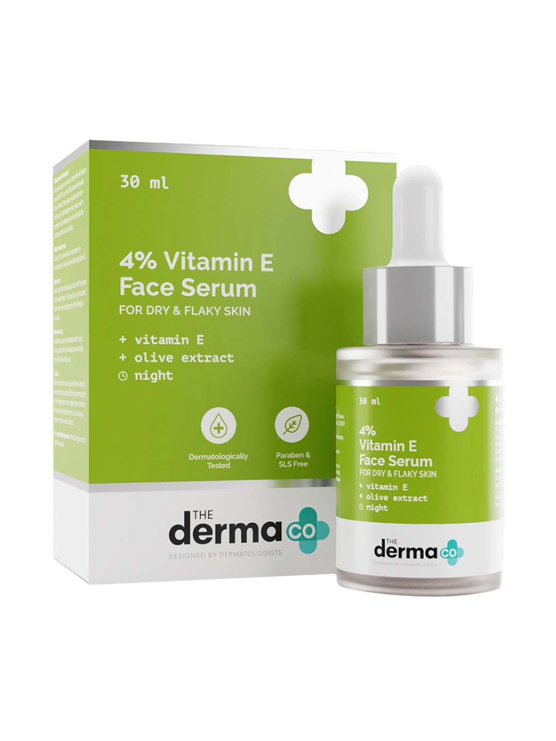 

The Derma co. 4% Vitamin E Face Serum with Olive Extract - 30ml, Transparent