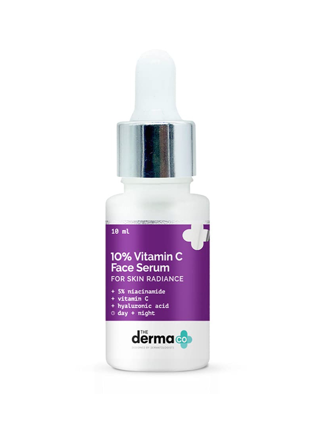 

The Derma co. 10% Vitamin C Face Serum with 5% Niacinamide & Hyaluronic Acid - 10ml, Transparent