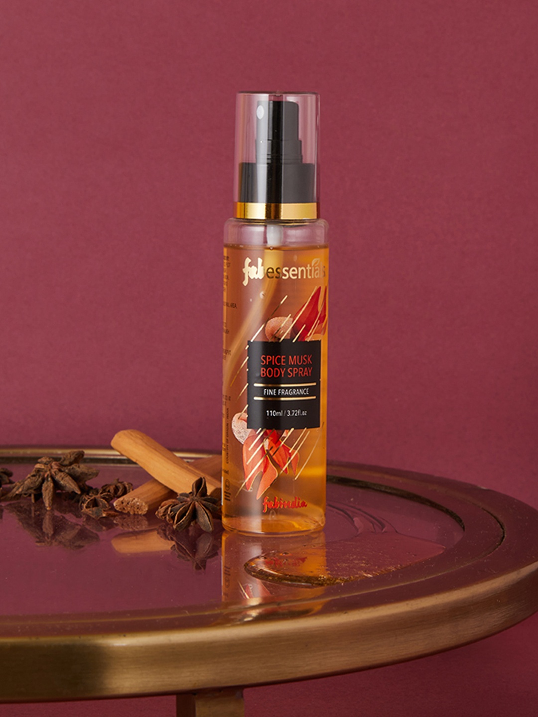 

Fabindia Spice Musk Body Spray - 110ml, Orange