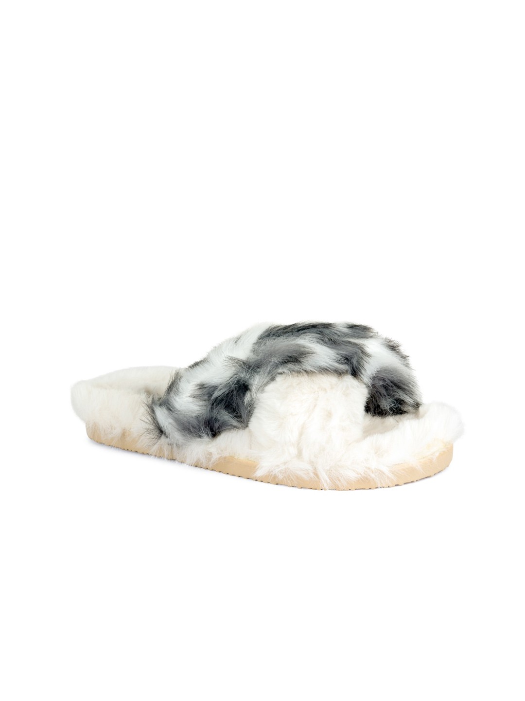 

London Rag Women White One Toe Flats