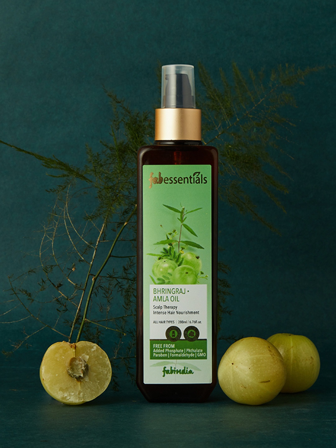 

Fabindia Bhringraj Amla Oil - 200ml, Green