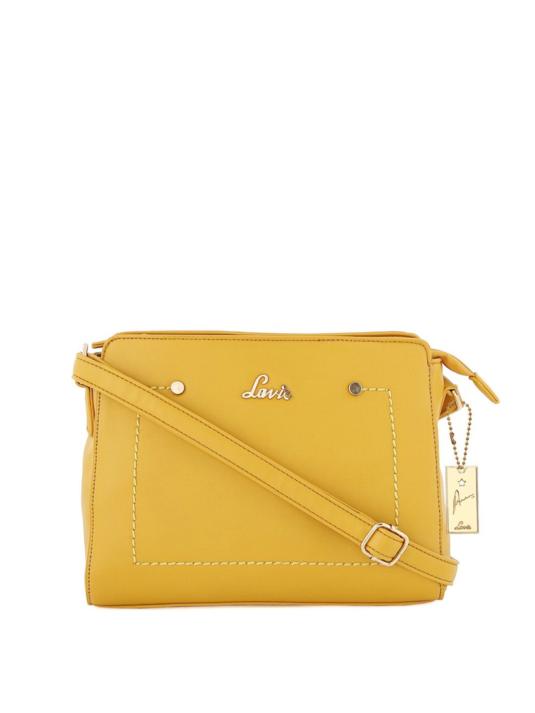

Lavie Women Yellow Sling Bag