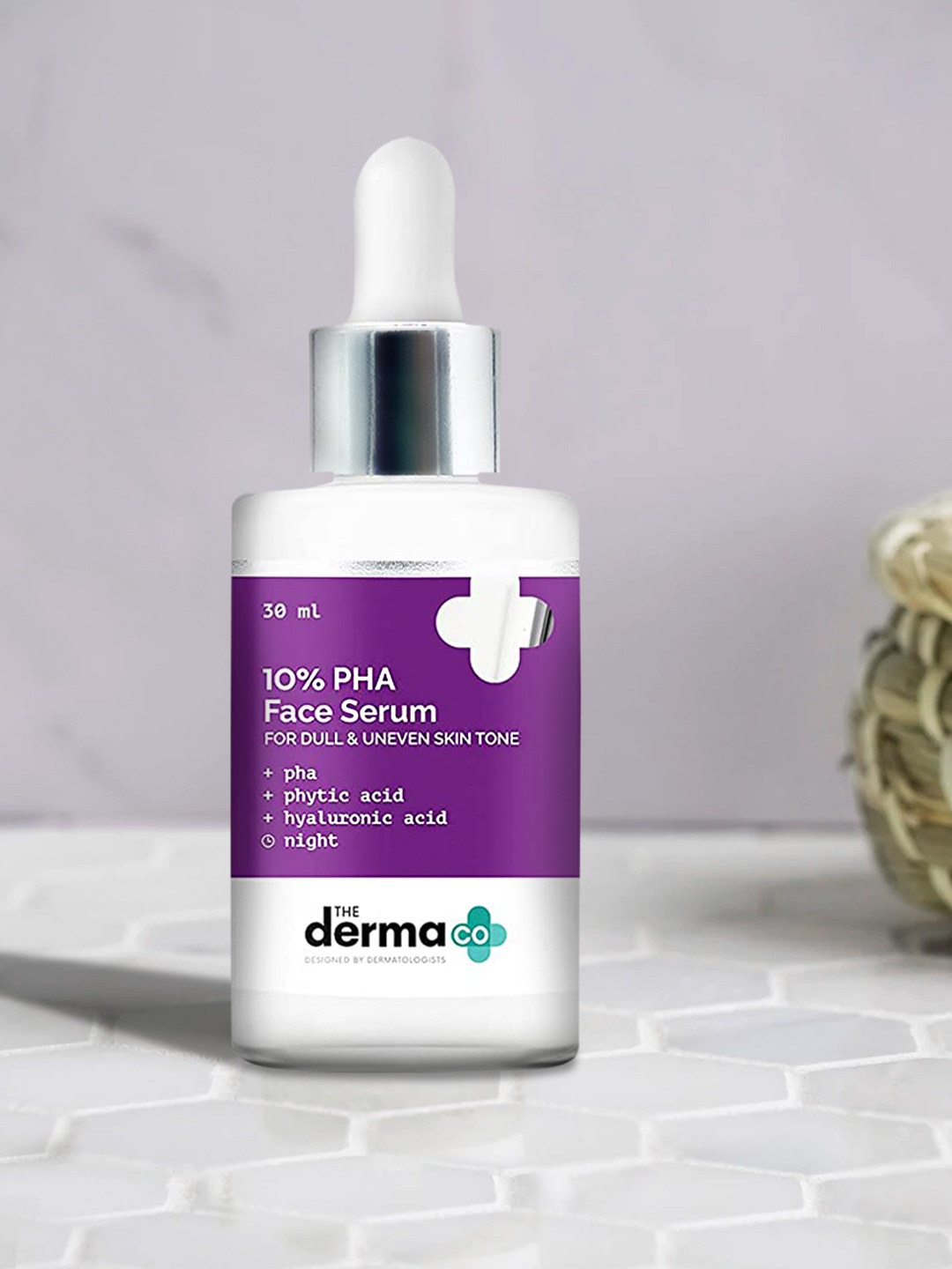 

The Derma co. unisex 10% PHA Face Serum with Gluconolactone & Hyaluronic Acid 30 ml, Transparent