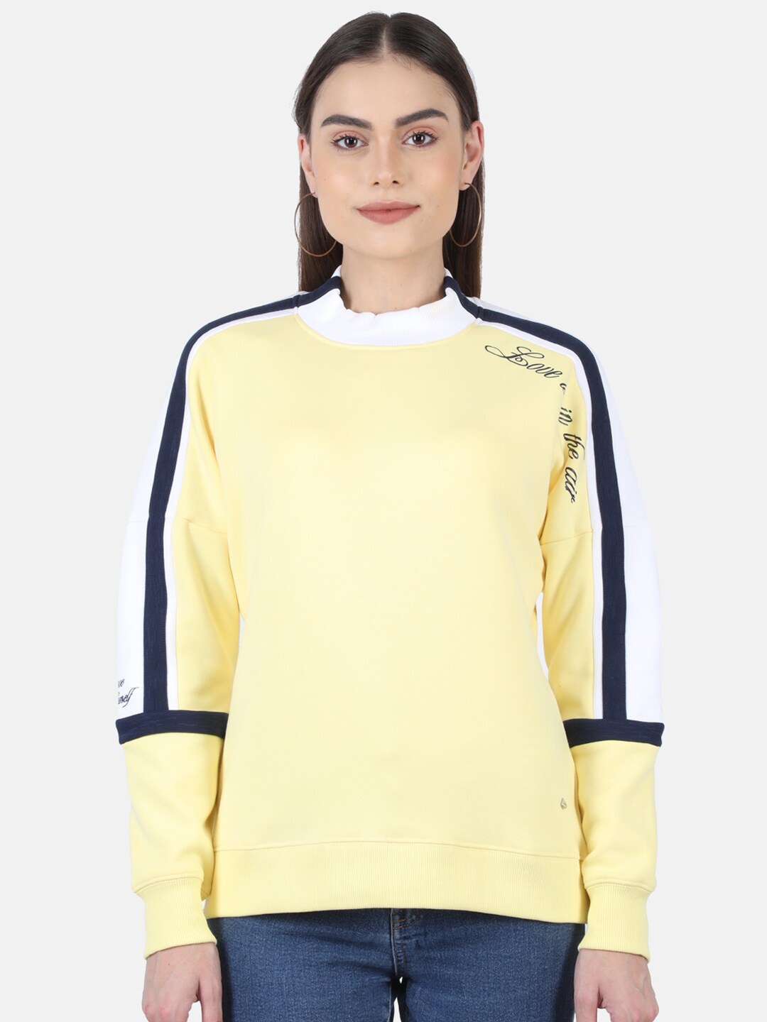 

Monte Carlo Women Yellow Sweatshirt