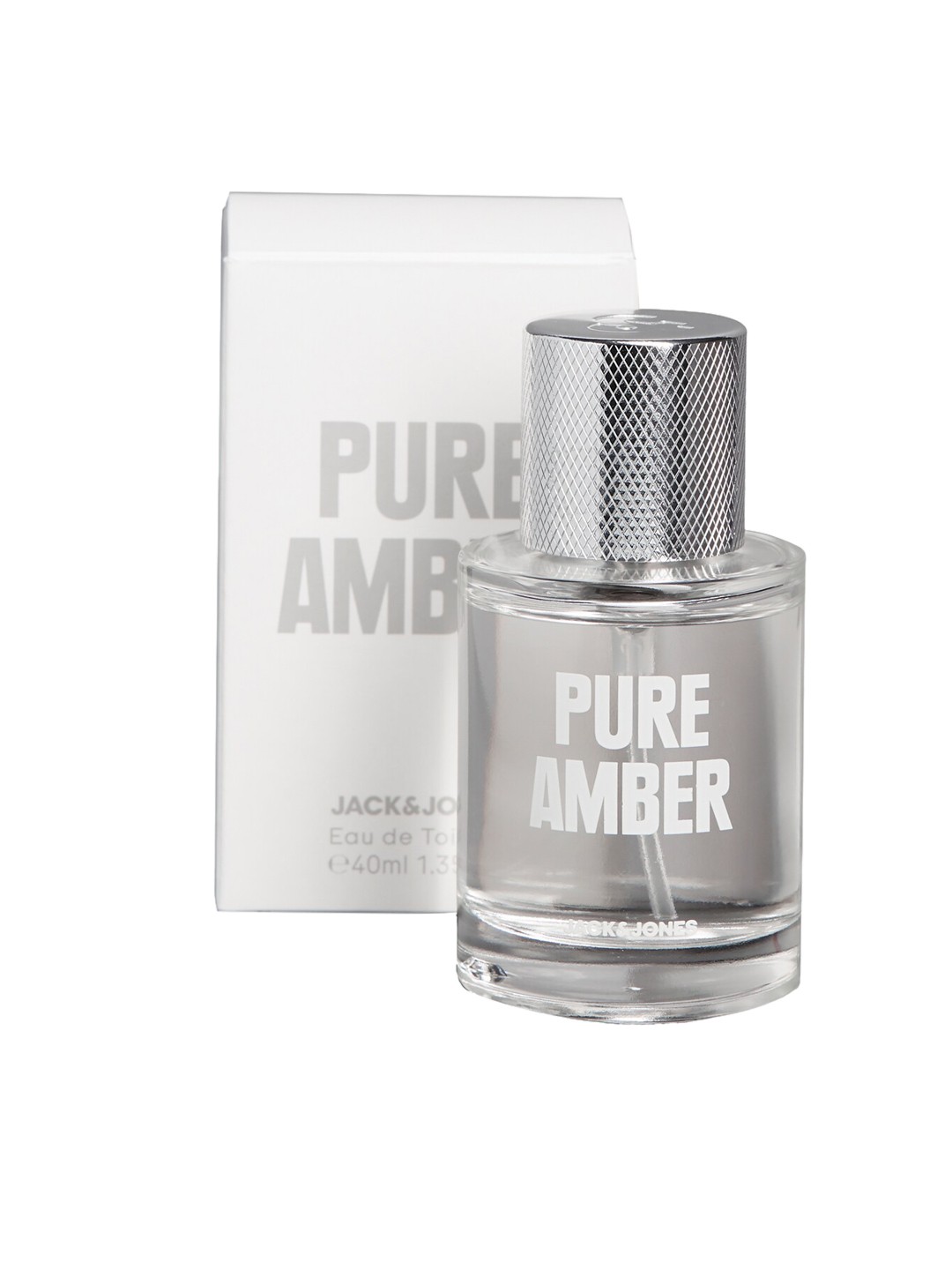 

Jack & Jones Men Pure Amber Perfume - 40 ml, Grey