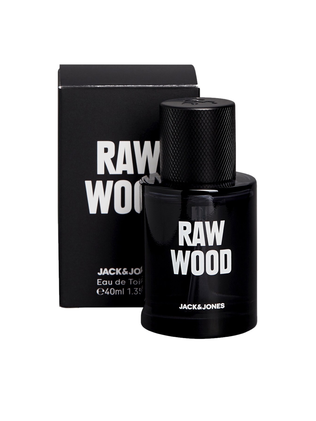 

Jack & Jones Raw Wood Eau De Toilette Fragrance - 40ml, Black