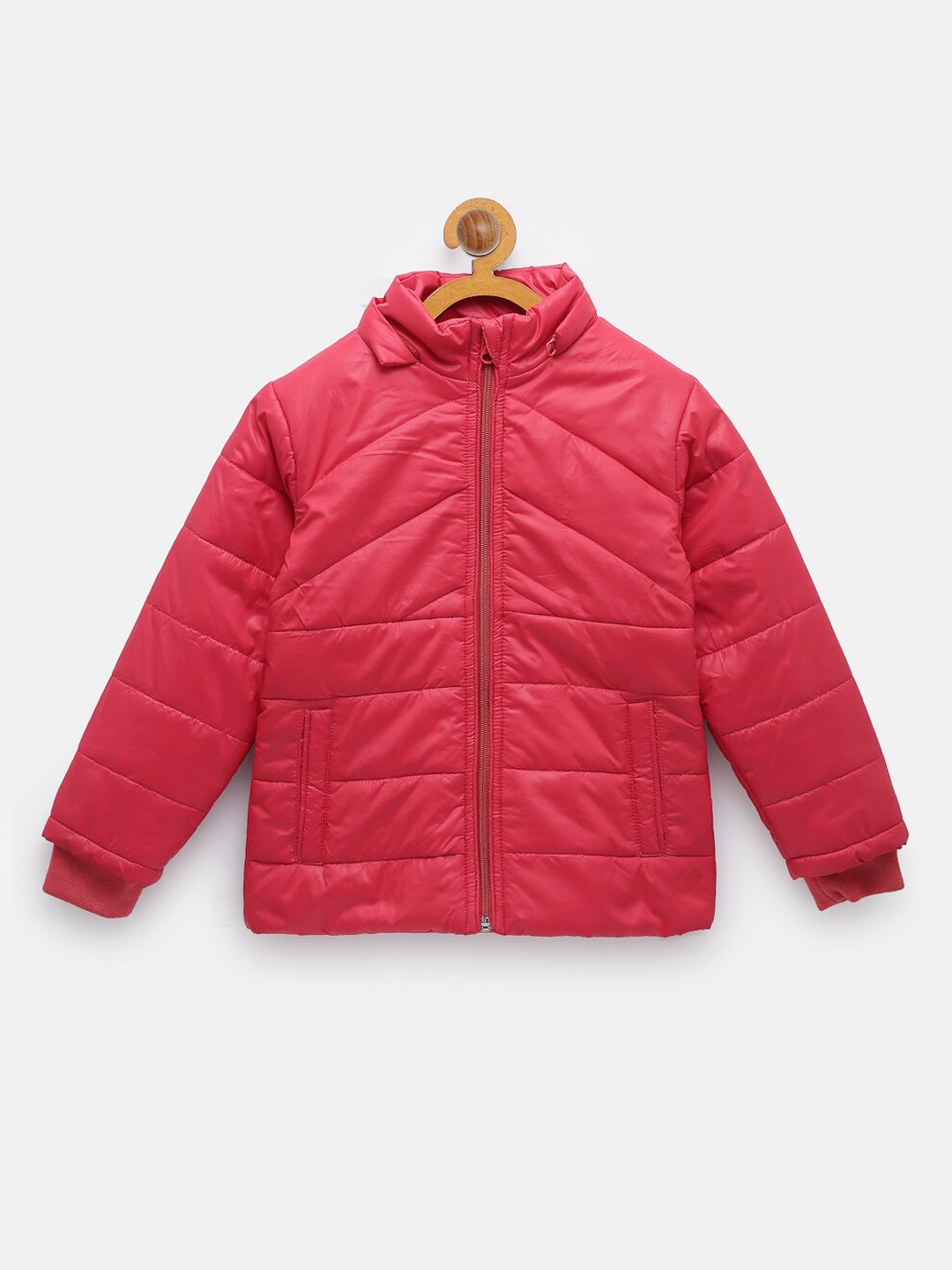 

NYNSH Girls Red Padded Jacket