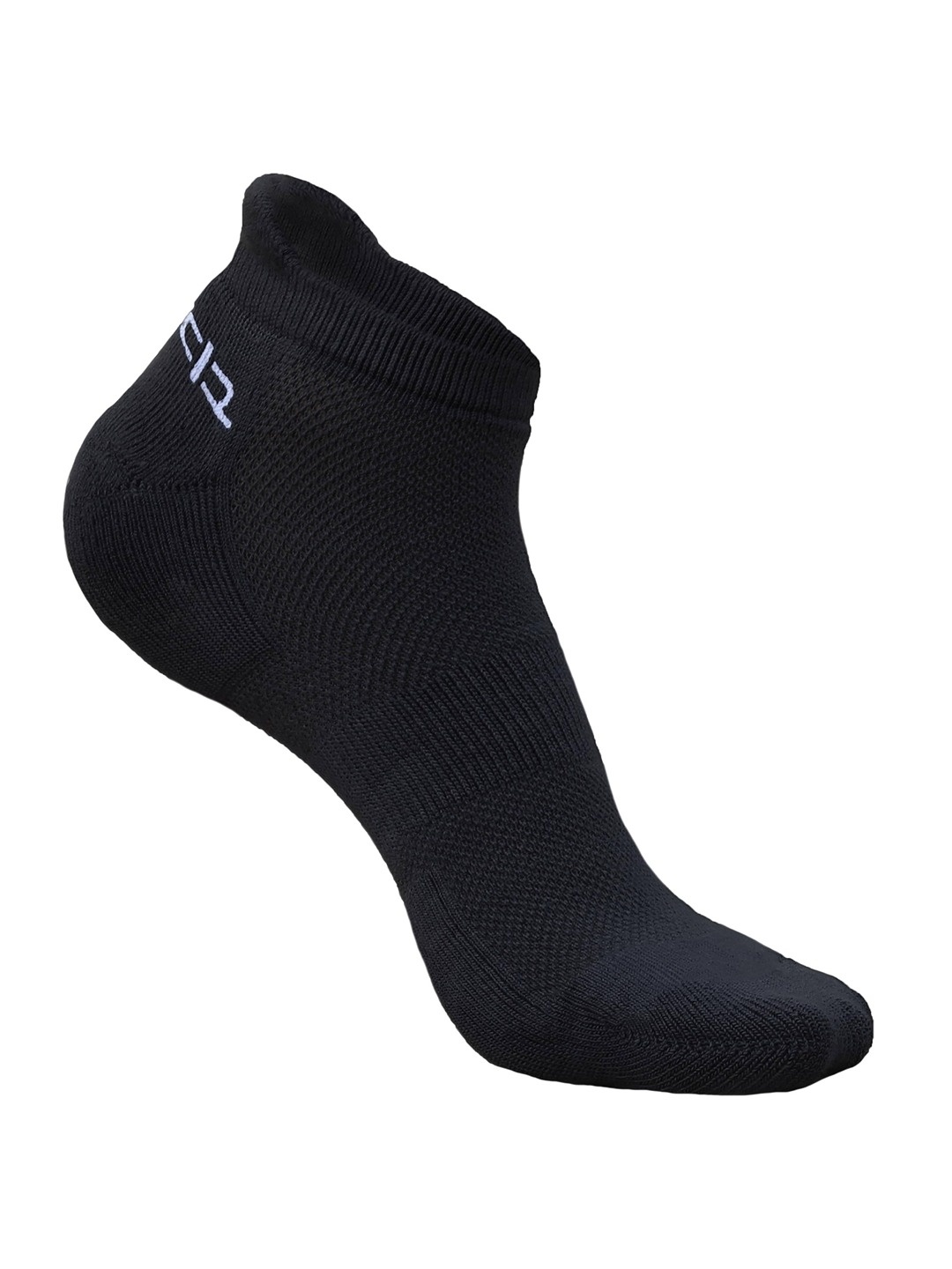 

Heelium Men Bamboo Super Soft & Odour-Free Breathable Ankle-Length Socks, Black