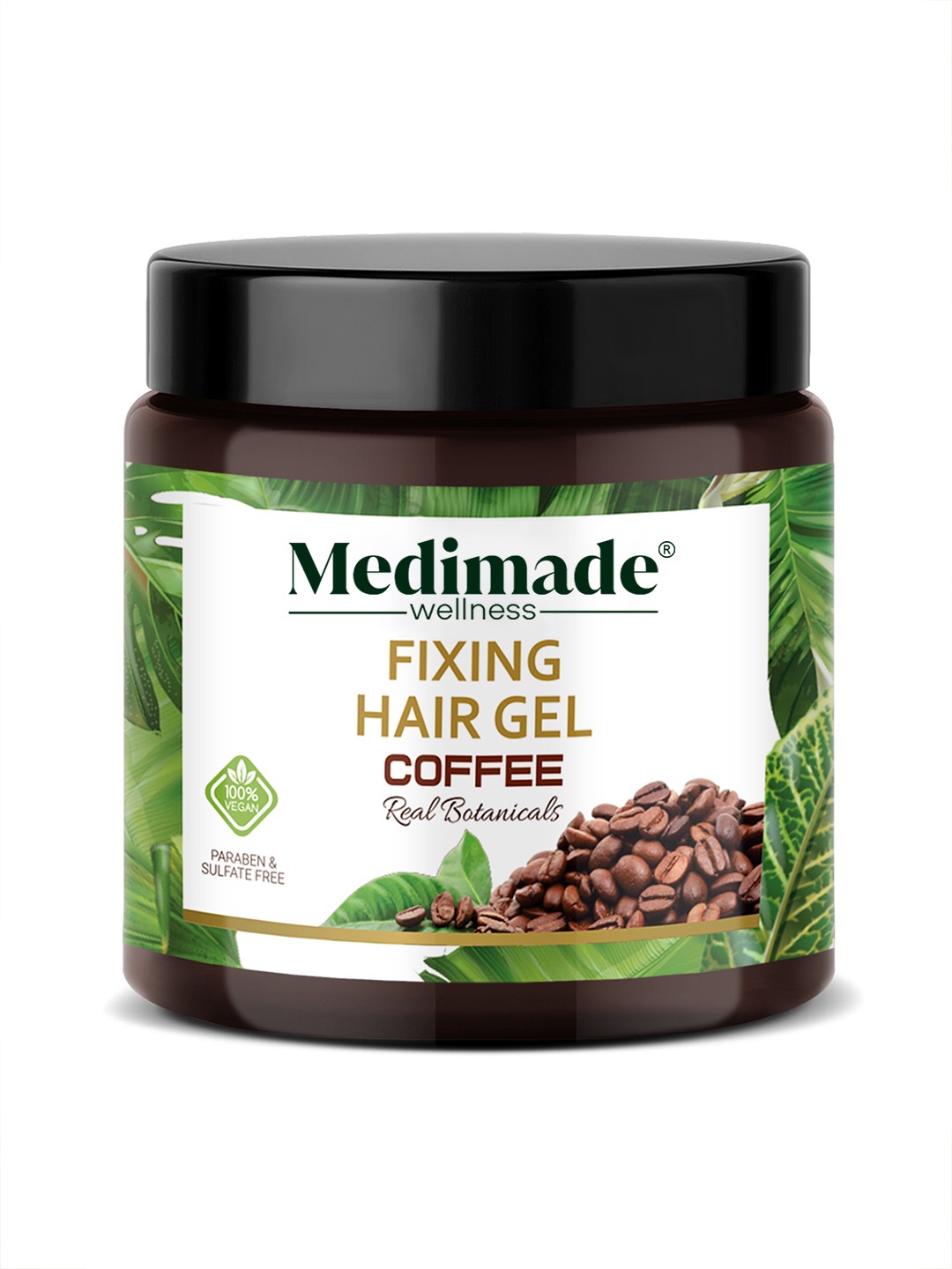 

Medimade Coffee Fixing Hair Gel - 100 g, Coffee brown