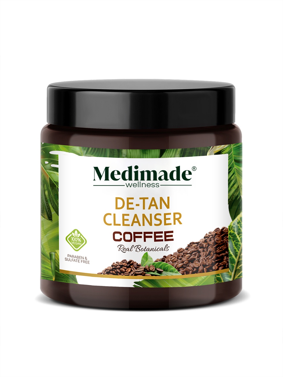 

Medimade Coffee De-Tan Cleanser - 100 gm, Coffee brown