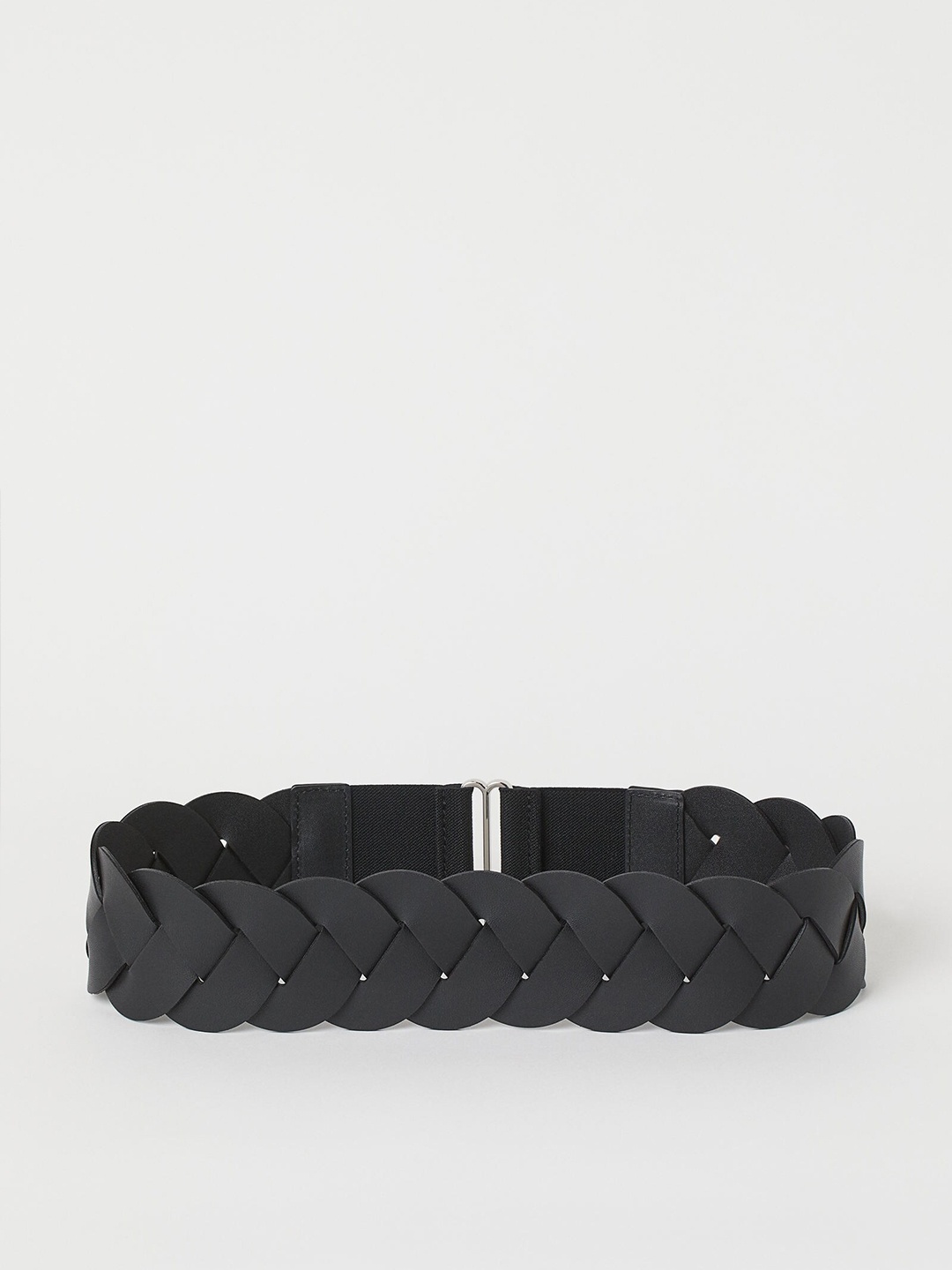 

H&M Woman Black Braided waist belt