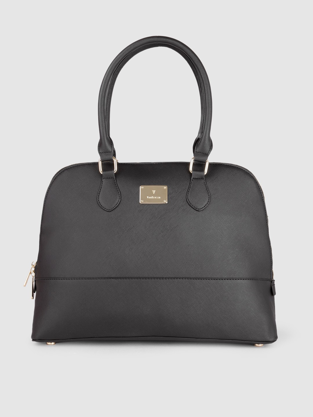 

Van Heusen Black Solid Shoulder Bag