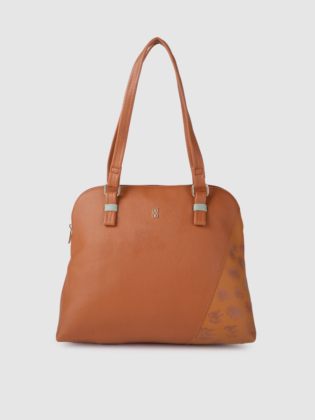 

Baggit Women Tan Brown Printed Structured Shoulder Bag