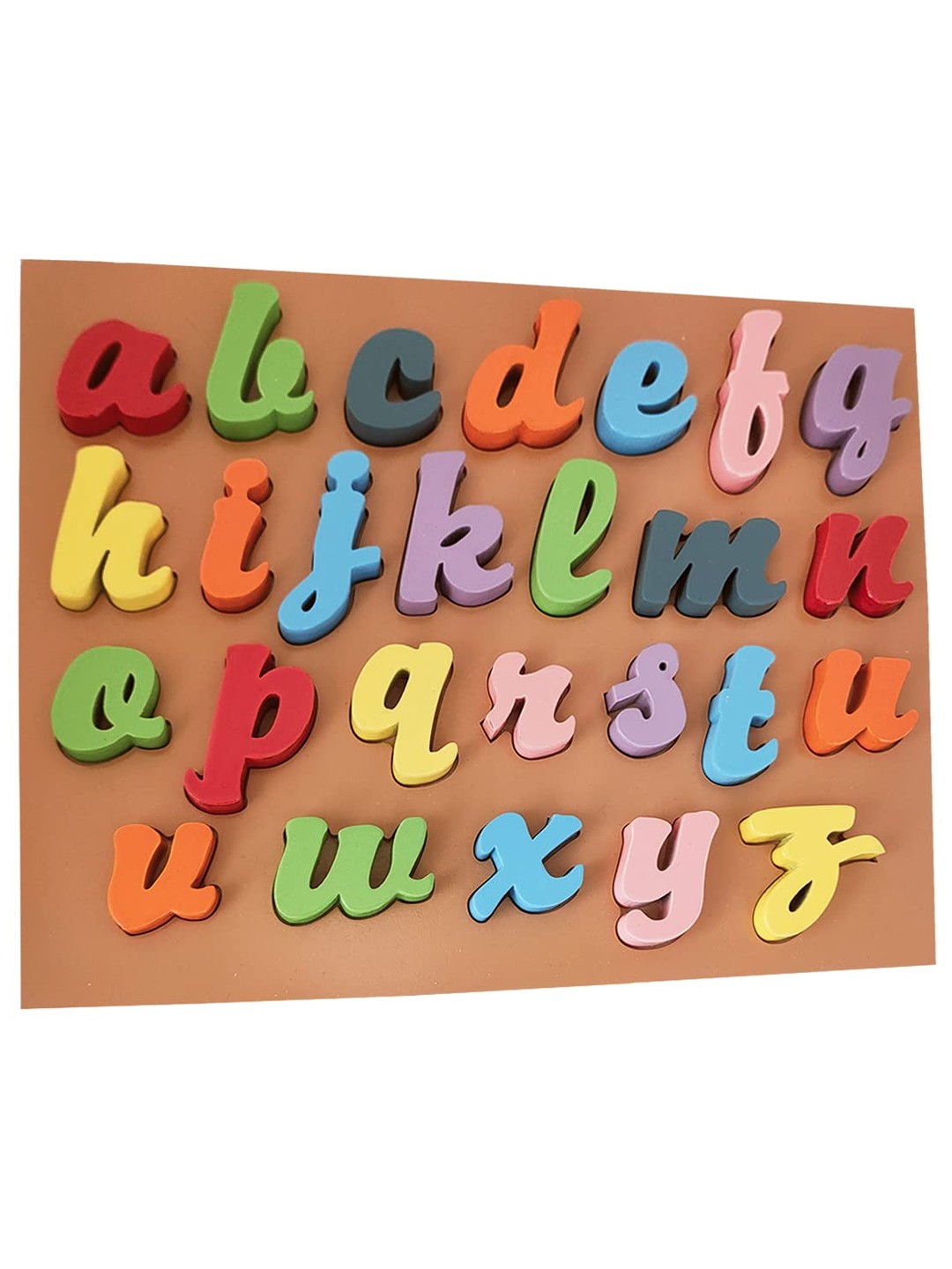 

Wembley Toys Kids Wooden Alphabetical Puzzle Board, Red