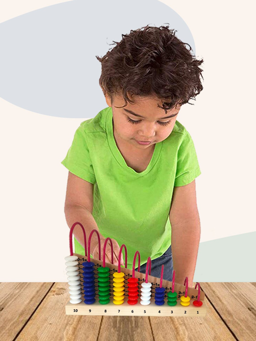 

Wembley Toys Multicoloured Abacus Wooden Kit, Multi