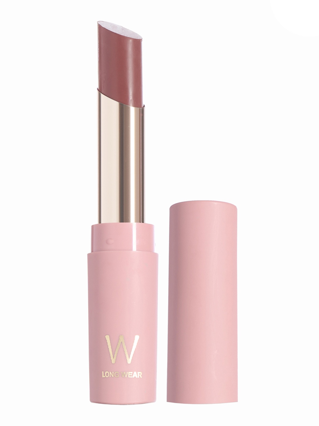 

W Long Wear Brown Lipstick - Desert Rose, Pink