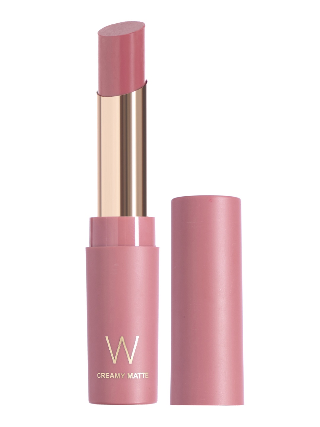 

W Pink Creamy Matte Peach-Coloured Lipstick - Peachy Keen