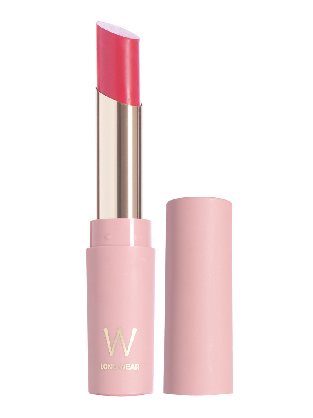 

W Long Wear Matte Pink Lipstick - Pink Fire