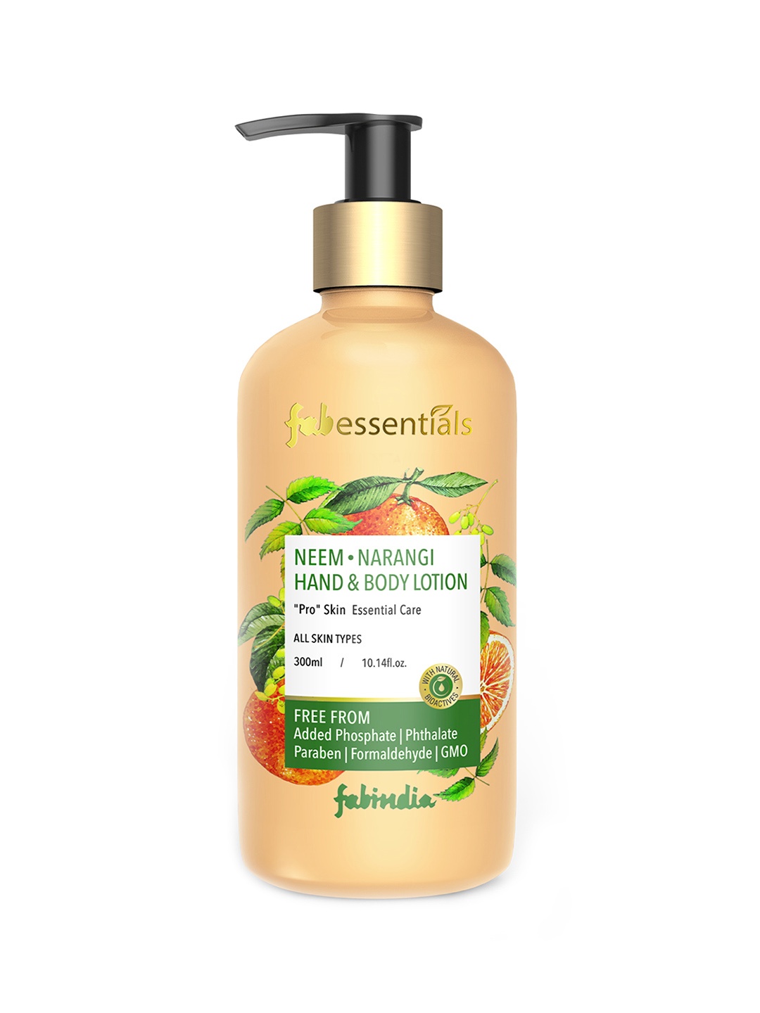 

Fabindia Neem Narangi Hand & Body Lotion - 300 ml, Orange