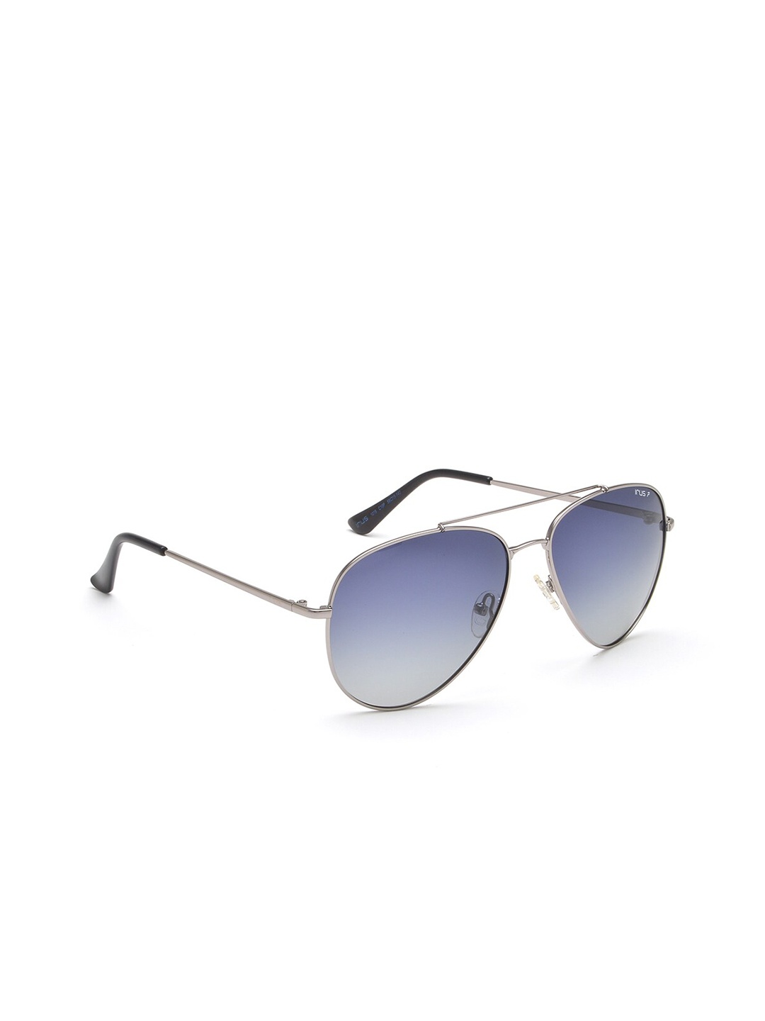 

IRUS by IDEE Blue Lens & Silver-Toned Aviator Sunglasses & Polarised Lens IRS1019C10PSG