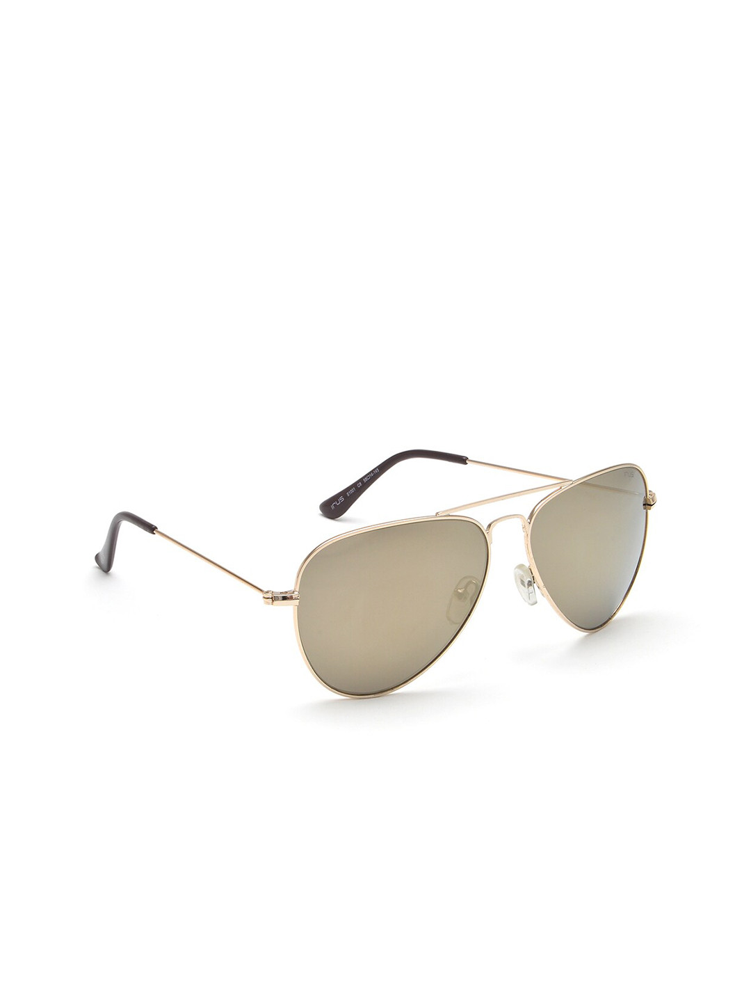 

IRUS by IDEE Unisex Gold Lens & Gold-Toned Sunglasses IRS1001C8SG-Gold-Toned