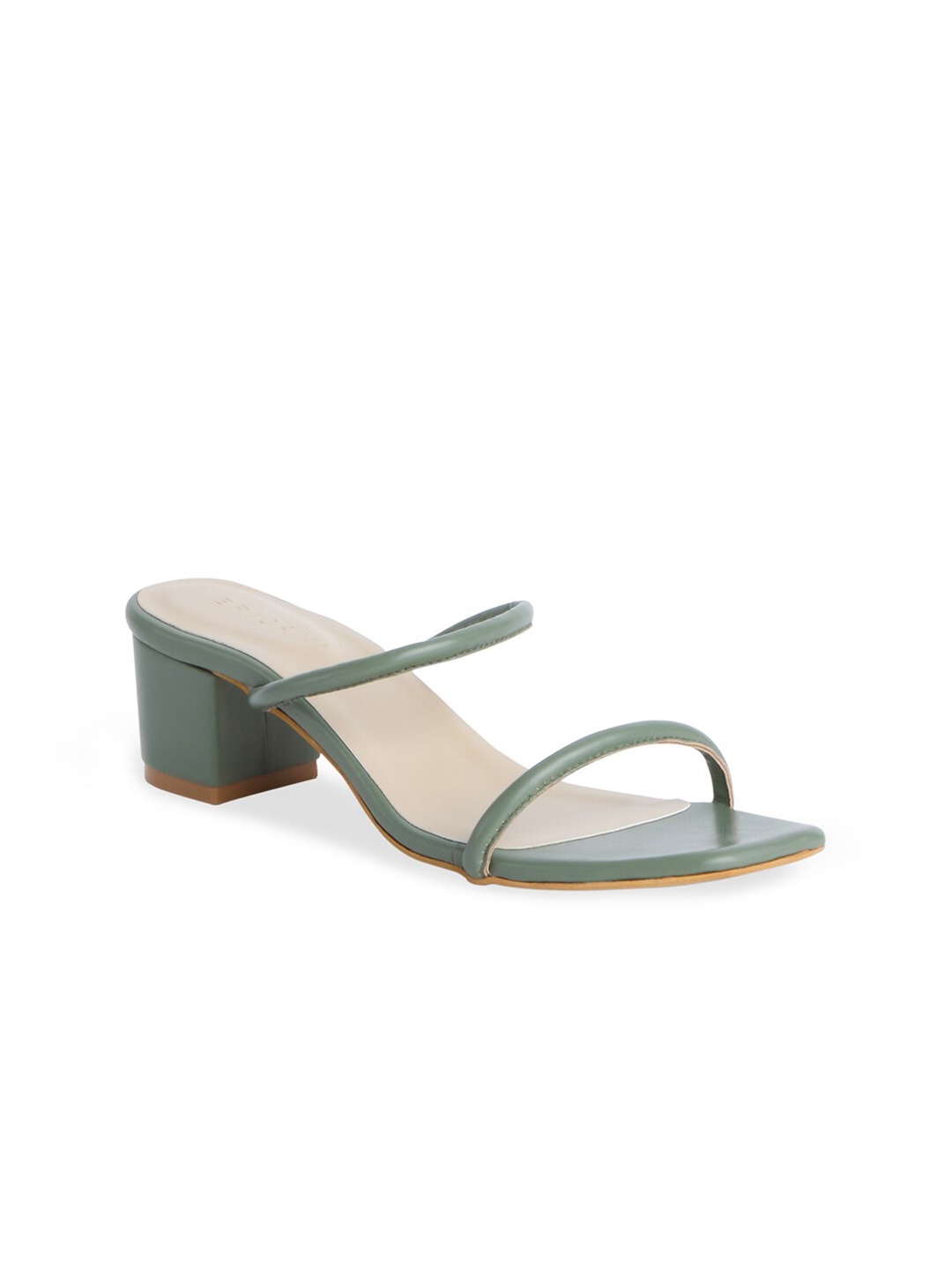

ERIDANI Green Block Heels