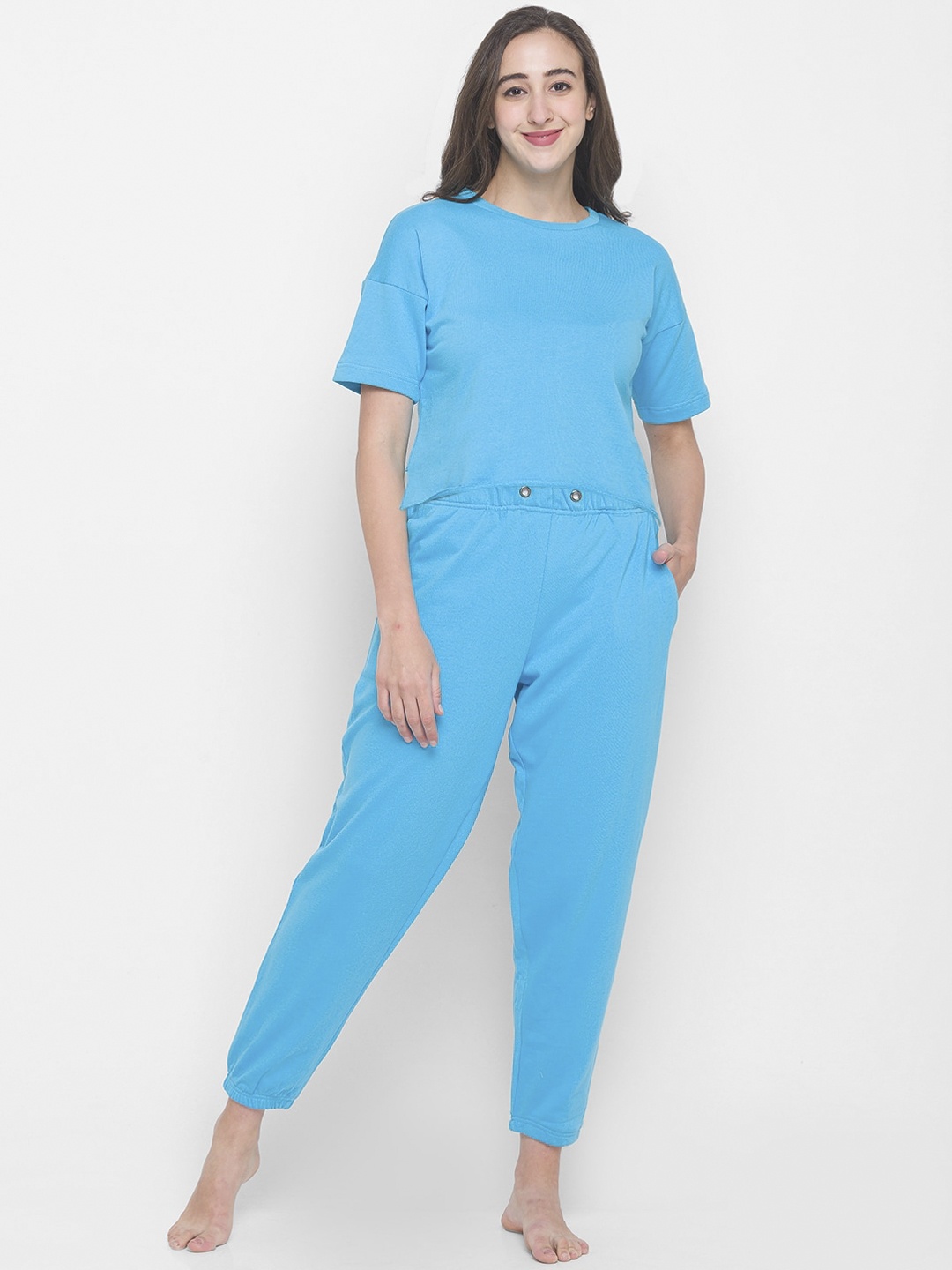 

Nick&Jess Women Blue Night suit