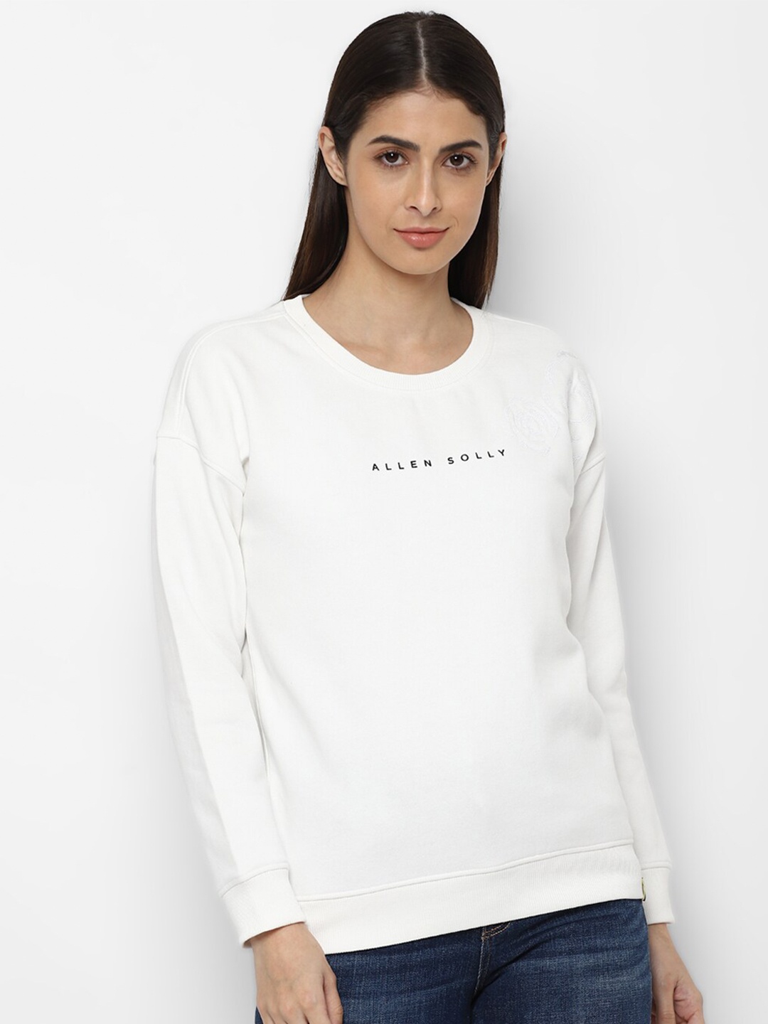 

Allen Solly Woman Women White Sweatshirt