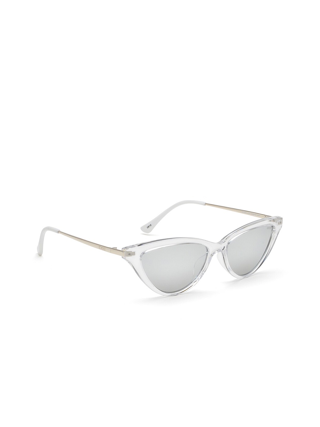 

IDEE Women Grey Lens & Silver-Toned Cateye Sunglasses IDS2597C3SG