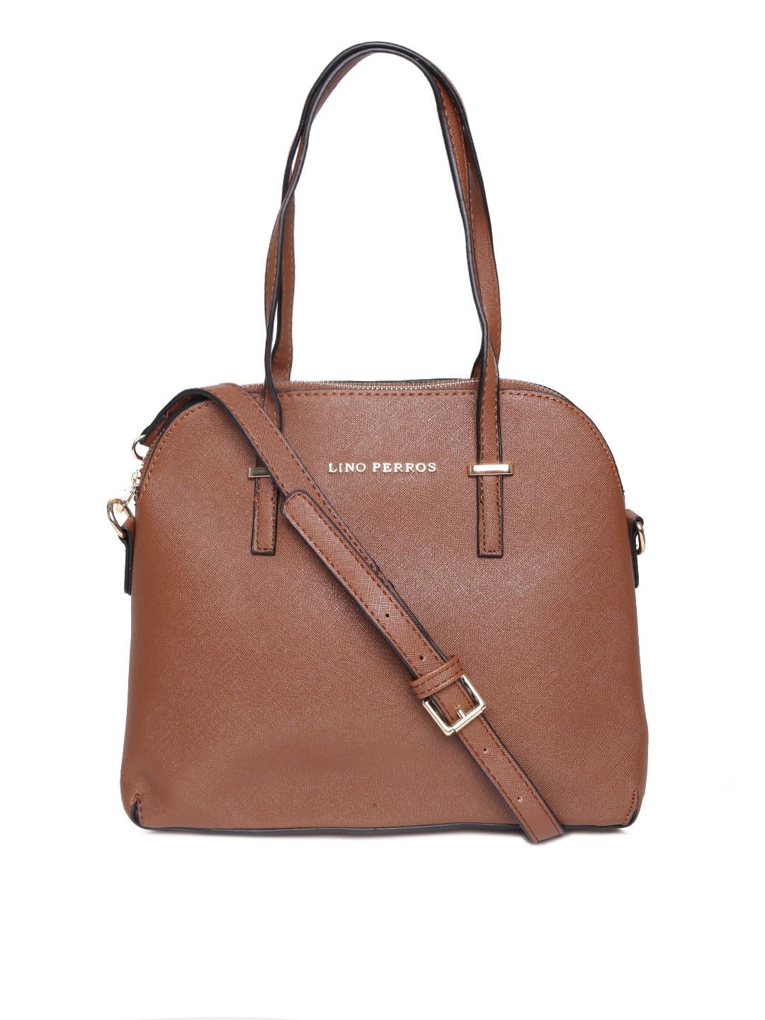 

Lino Perros Brown Handbag with Sling Strap