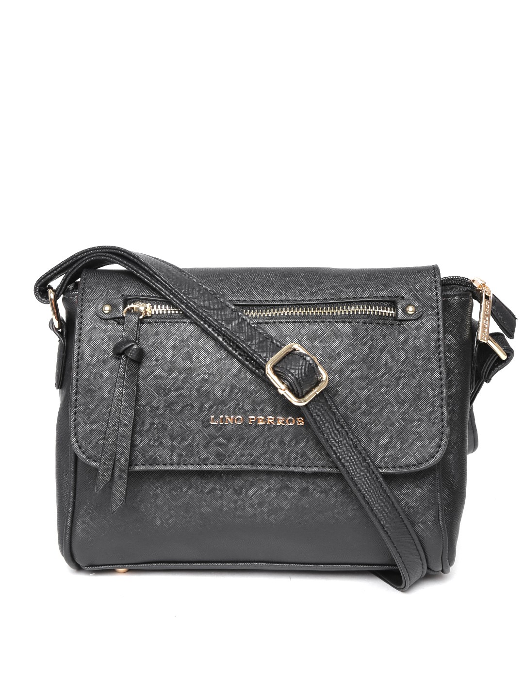 

Lino Perros Black Sling Bag