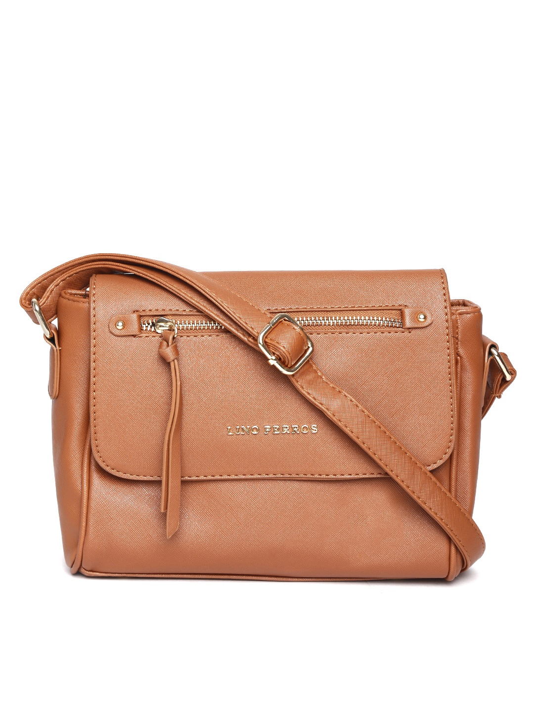 

Lino Perros Brown Sling Bag
