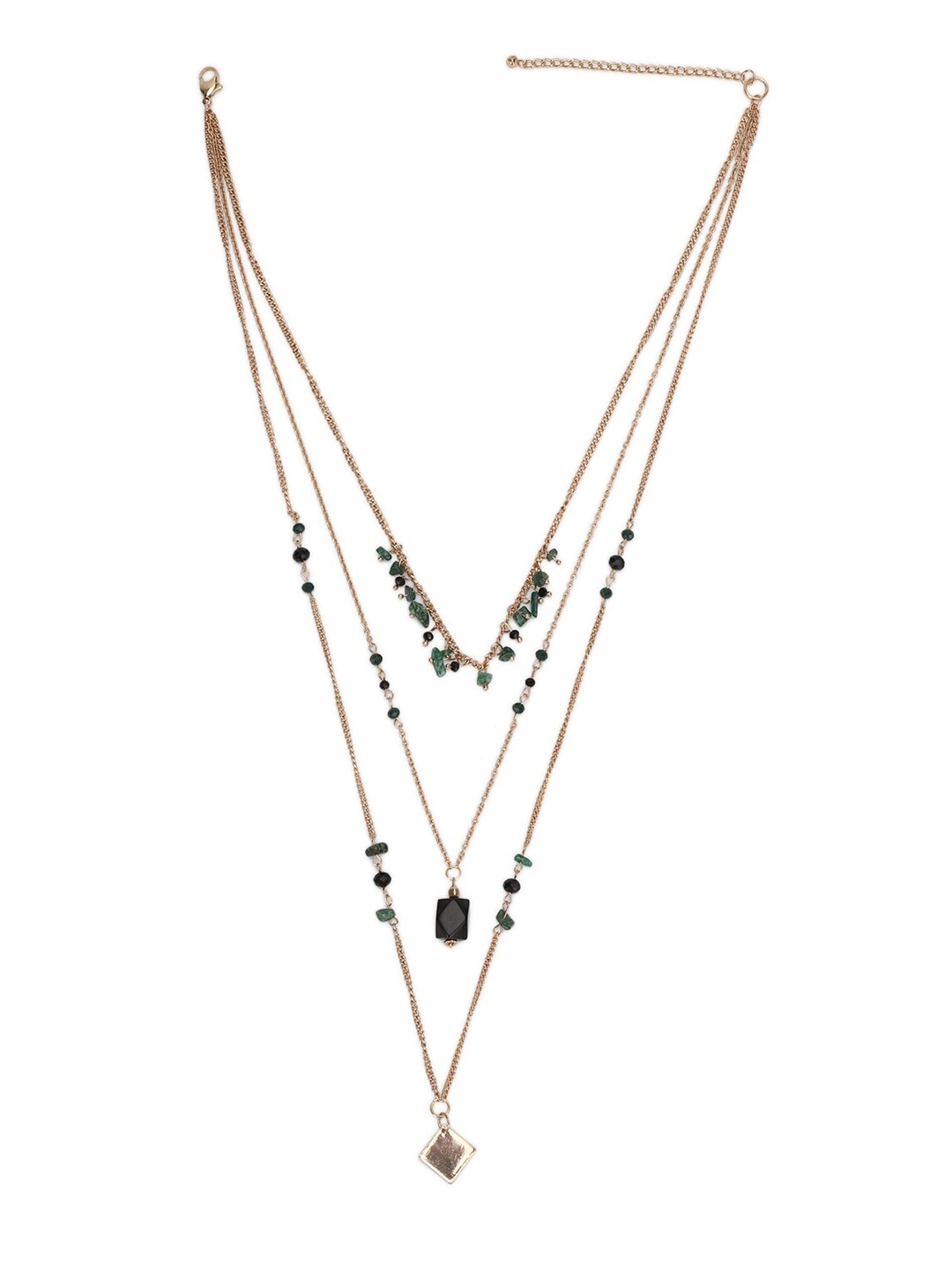 

FOREVER 21 Women Gold Layered Necklace