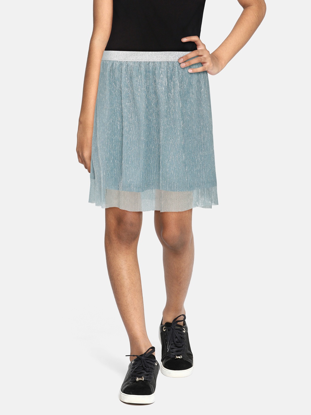 

AND Girls Blue Aline Skirt