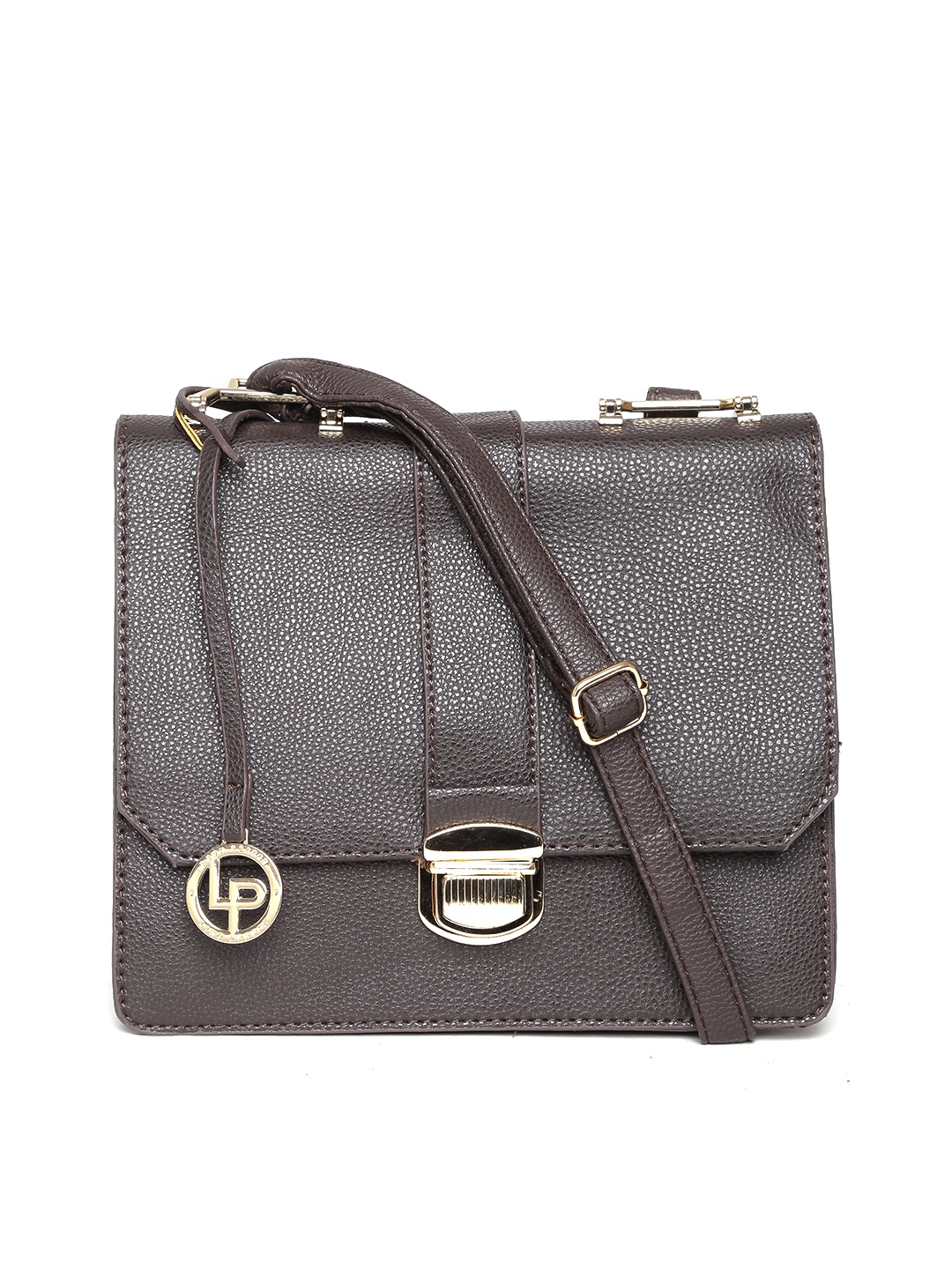 

Lino Perros Brown Sling Bag