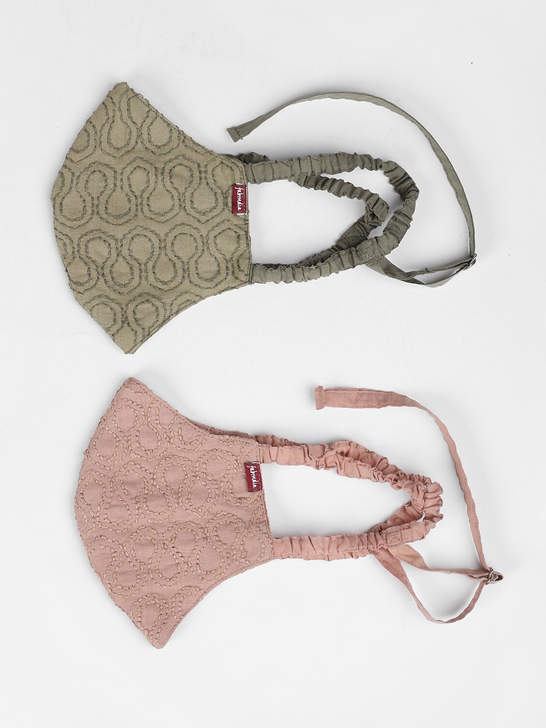 

Fabindia Pack Of 2 Assorted Reusable Cloth Masks