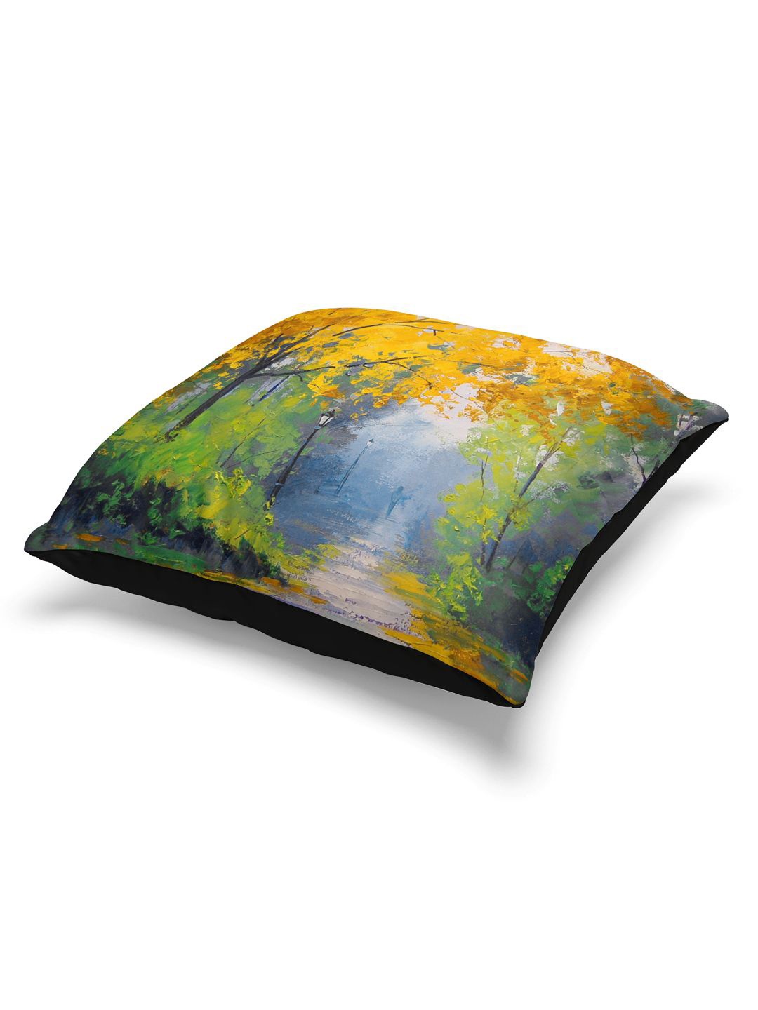 

BIANCA Set of 5 Multi Printed Cushion Covers 16 Inches X 16 Inches