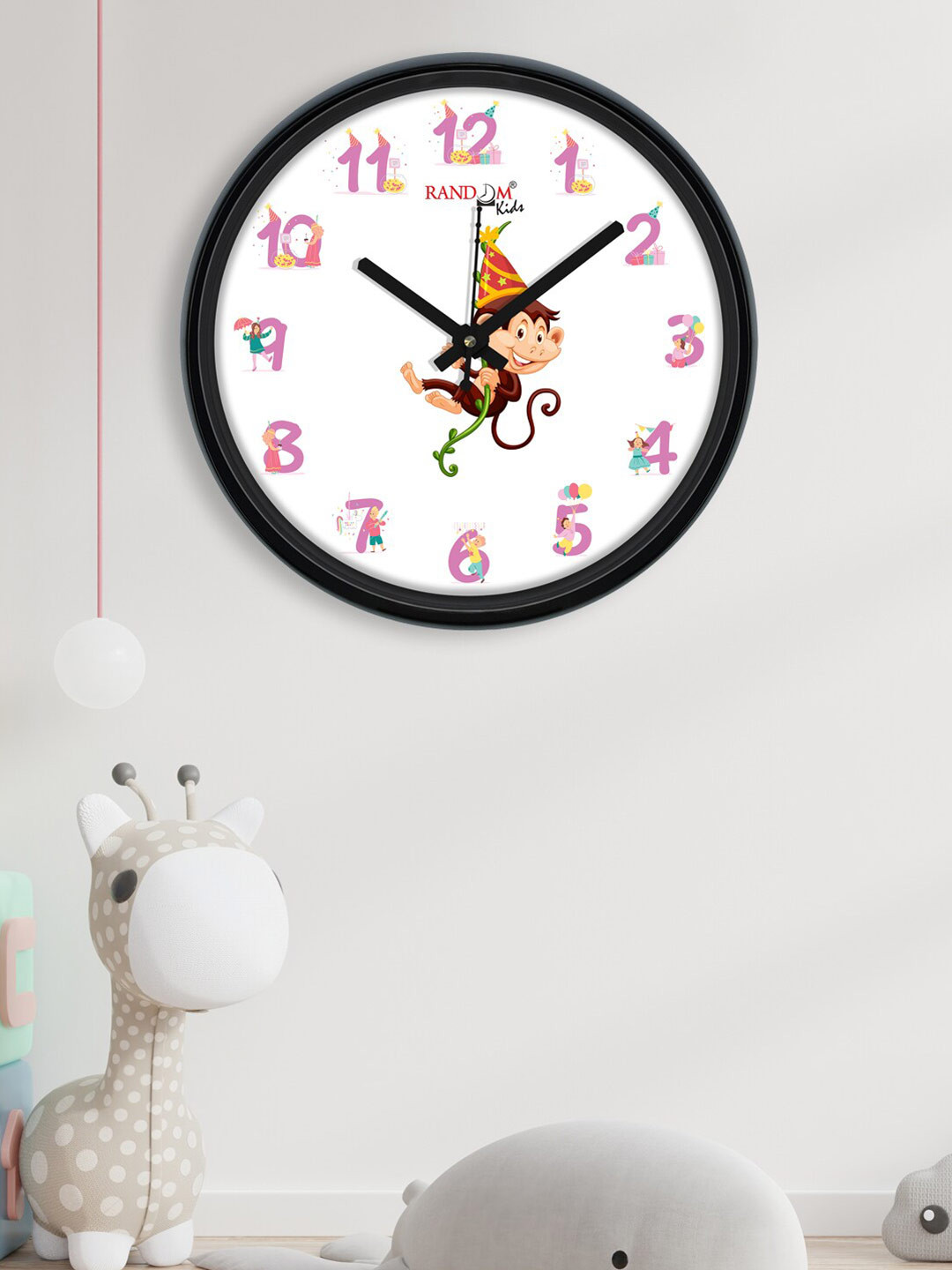 

RANDOM Black & White Printed Contemporary Wall Clock