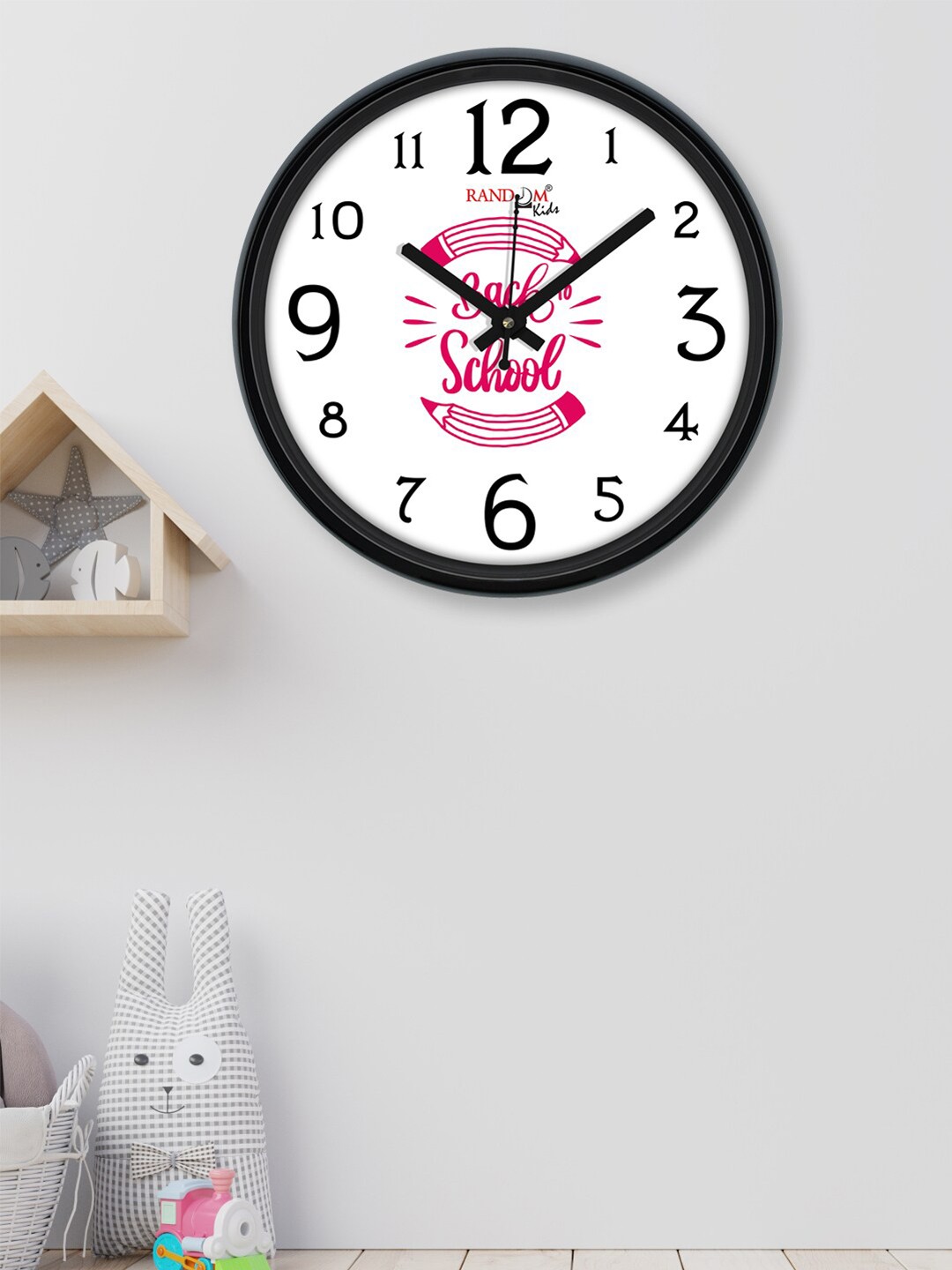 

RANDOM Black & White Printed Contemporary Wall Clock