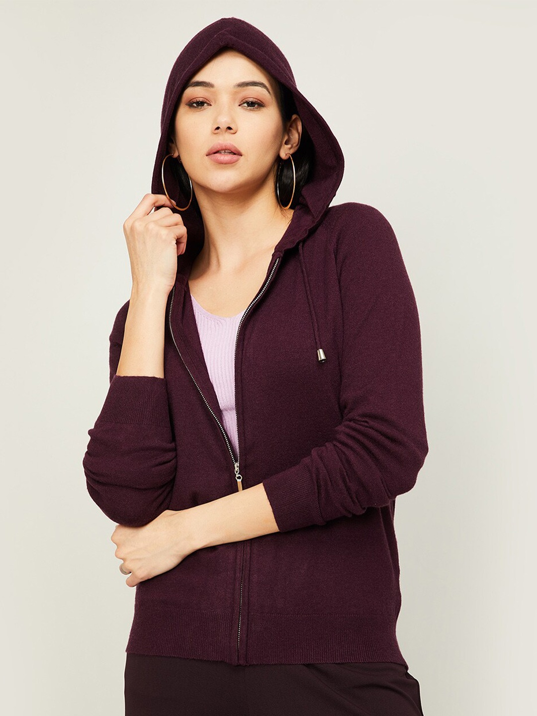 

Fame Forever by Lifestyle Women Red Hooded Sweatshirt
