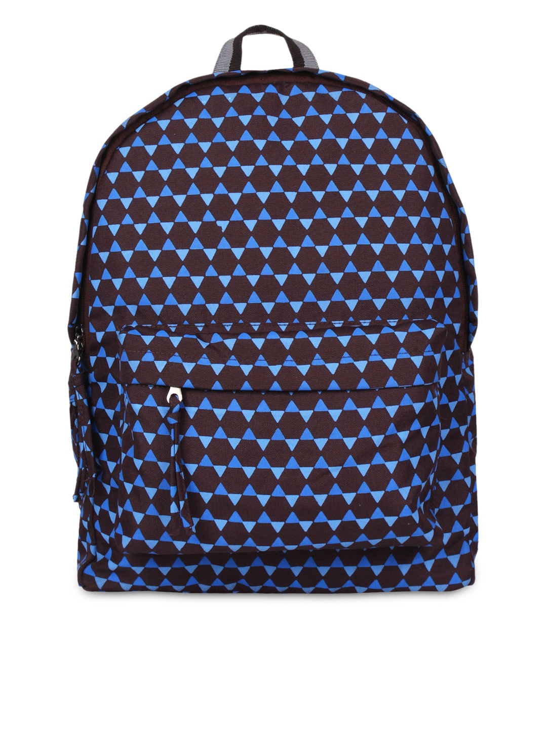 

Anekaant Women Blue & Black Printed Backpack