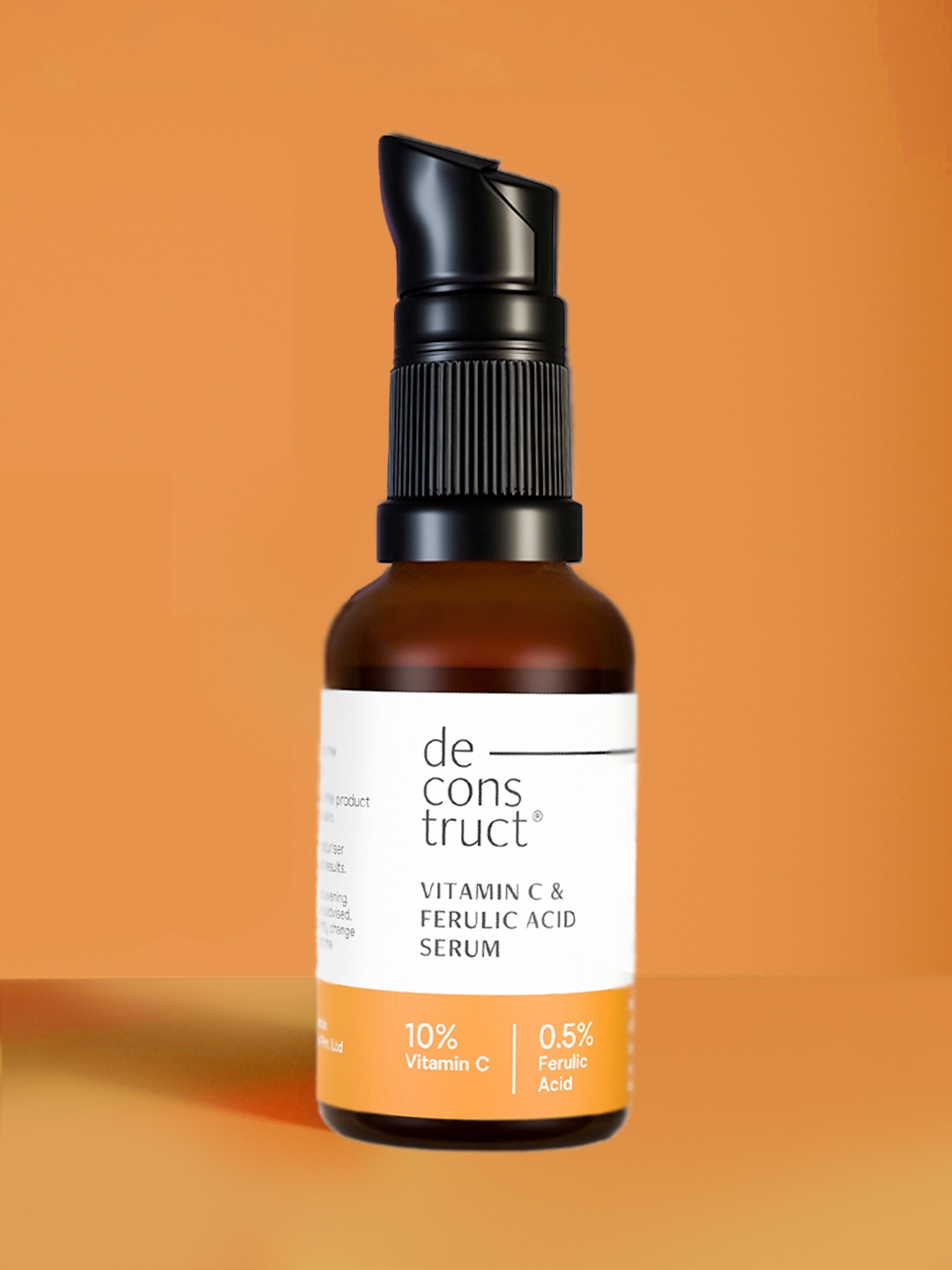 

Deconstruct Vitamin C Serum- 10% Vitamin C + 0.5% Ferulic Acid, Orange
