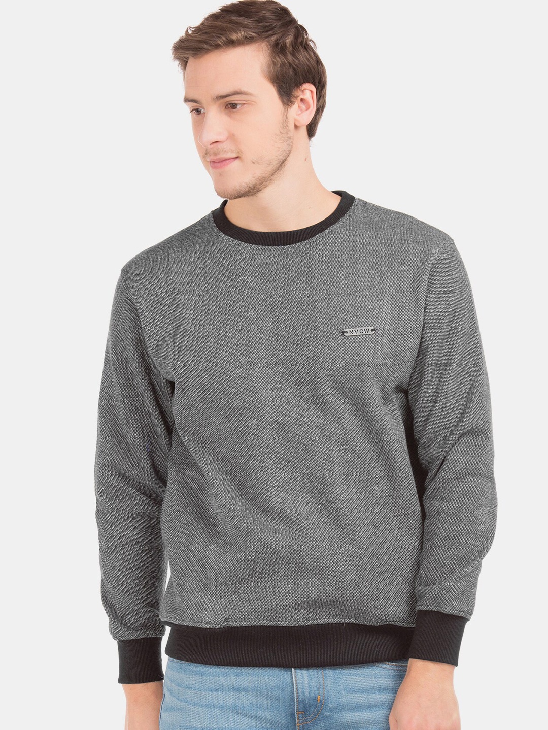

Newport Men Grey Sweatshirt
