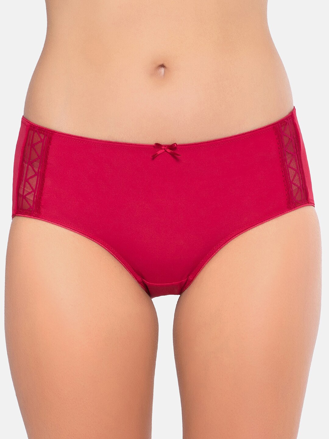 

Triumph Zigzag Spotlight Hipster Brief, Red