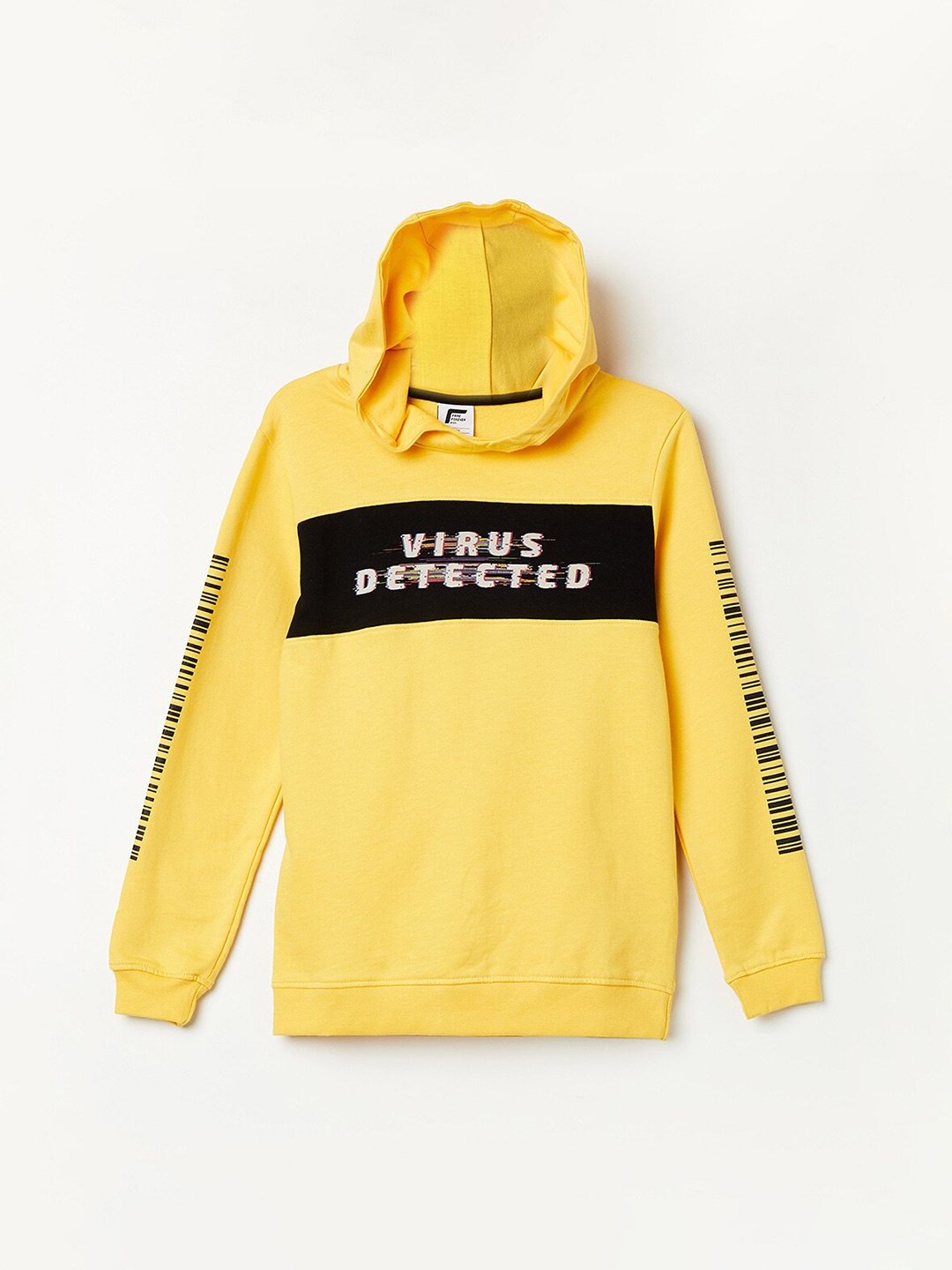 

Fame Forever by Lifestyle Boys Yellow Printed Sweatshirt