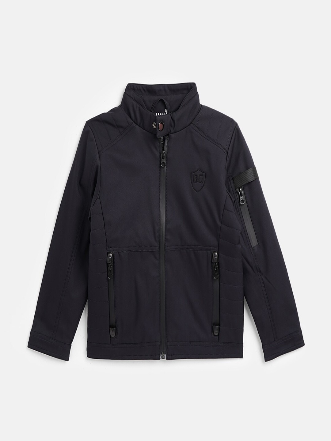 

Blue Giraffe Boys Navy Blue Padded Jacket