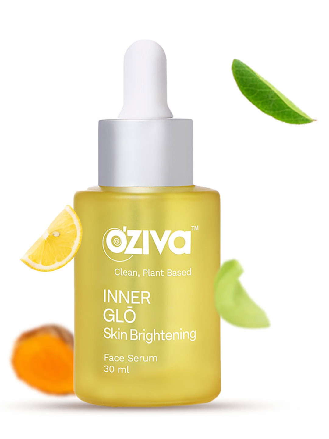 

OZiva Inner Glo Skin Brightening Face Serum for Even Tone & Skin Radiance - 30 ml, White