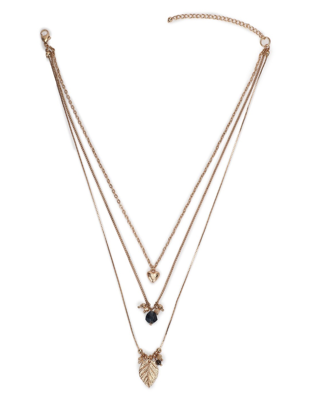 

FOREVER 21 Women Gold Tone Layered Necklace