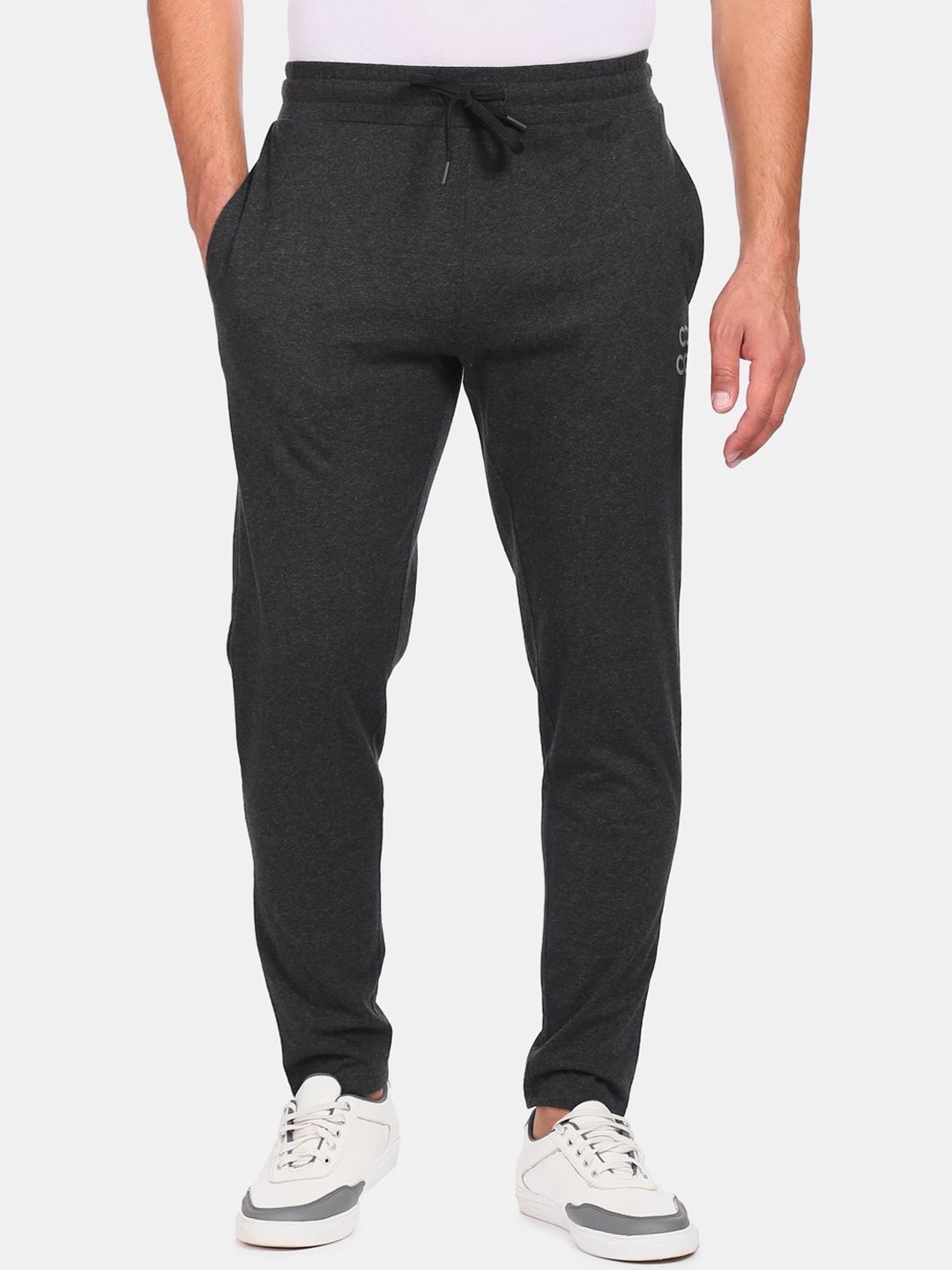 

Colt Men Charcoal Grey Comfort Stretchable Knitted Track Pant