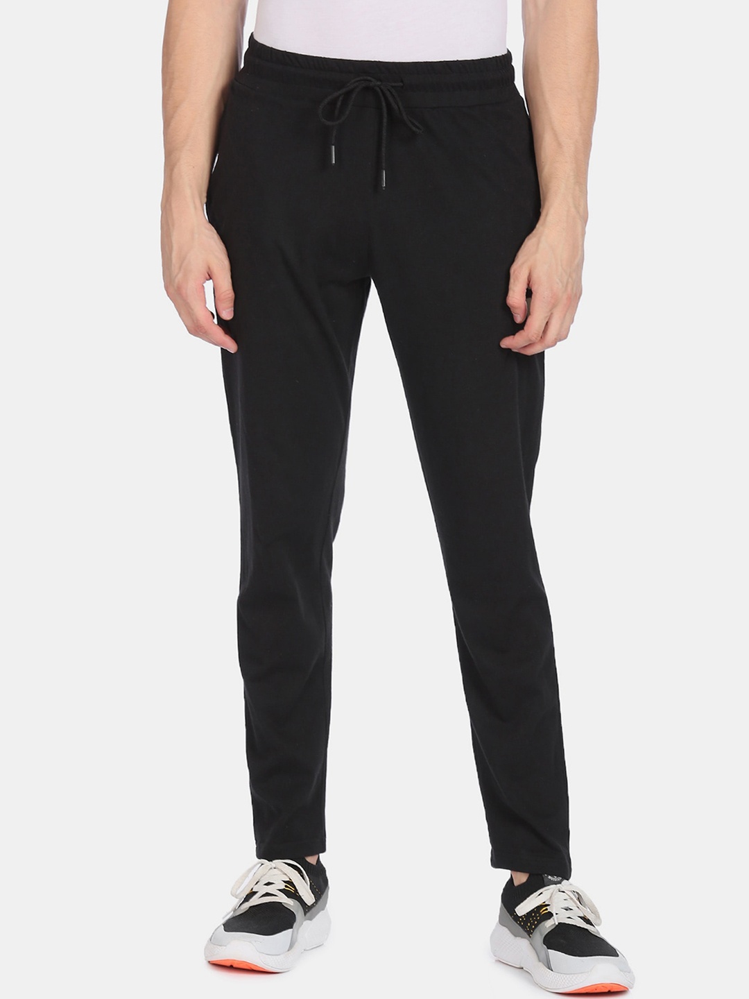 

Colt Men Black Solid Track Pants